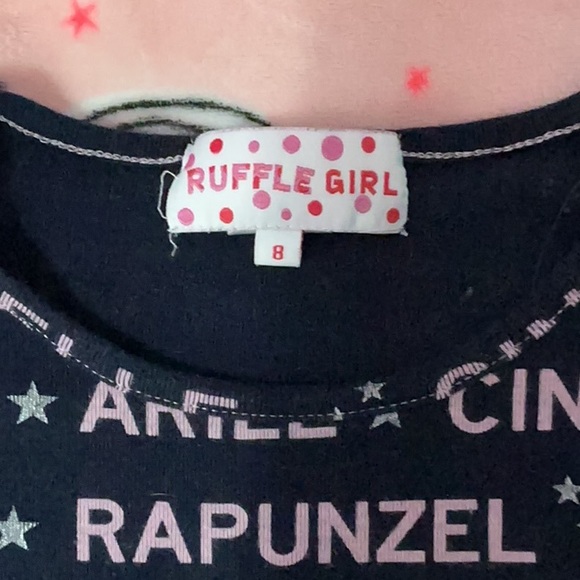 Disney Princess Navy Blue Casual Dress for Kids - Picture 2 of 5